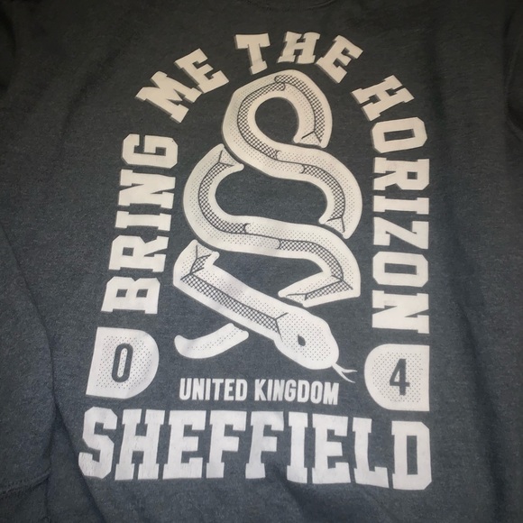 Gildan Other - Sweat shirt bring me the horizon Sheffield size M